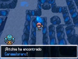 Cueva Electrorroca en Pokémon Negro y Blanco — captura 2 Cueva Electrorroca en Pokémon Negro y Blanco — captura 2