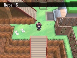 Ruta 15 en Pokémon Negro y Blanco — captura 1 Ruta 15 en Pokémon Negro y Blanco — captura 1