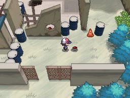 Ciudad Gres en Pokémon Negro y Blanco — captura 2