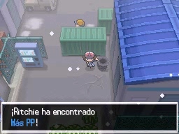 Almacenes Frigoríficos en Pokémon Negro y Blanco — captura 2 Almacenes Frigoríficos en Pokémon Negro y Blanco — captura 2