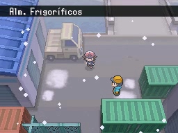 Almacenes Frigoríficos en Pokémon Negro y Blanco — captura 2 Almacenes Frigoríficos en Pokémon Negro y Blanco — captura 2