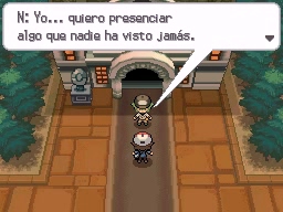 Ciudad Esmalte en Pokémon Negro y Blanco — captura 1