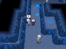 Cueva Electrorroca en Pokémon Negro y Blanco — captura 1 Cueva Electrorroca en Pokémon Negro y Blanco — captura 1