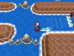 Ruta 17-18 en Pokémon Negro y Blanco — captura 2 Ruta 17-18 en Pokémon Negro y Blanco — captura 2