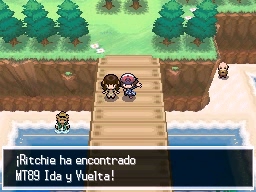 Ruta 13 en Pokémon Negro y Blanco — captura 2 Ruta 13 en Pokémon Negro y Blanco — captura 2