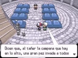 Torre de los Cielos en Pokémon Negro y Blanco — captura 1 Torre de los Cielos en Pokémon Negro y Blanco — captura 1