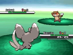 Ruta 1 en Pokémon Negro y Blanco — captura 2 Ruta 1 en Pokémon Negro y Blanco — captura 2
