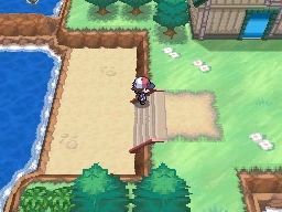 Ruta 17-18 en Pokémon Negro y Blanco — captura 1 Ruta 17-18 en Pokémon Negro y Blanco — captura 1