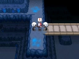 Cueva Electrorroca en Pokémon Negro y Blanco — captura 1 Cueva Electrorroca en Pokémon Negro y Blanco — captura 1