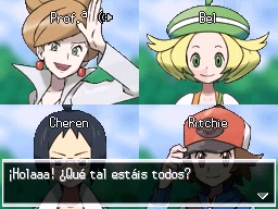 Ruta 1 en Pokémon Negro y Blanco — captura 2 Ruta 1 en Pokémon Negro y Blanco — captura 2