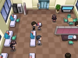 Ciudad Porcelana en Pokémon Negro y Blanco — captura 1 Ciudad Porcelana en Pokémon Negro y Blanco — captura 1