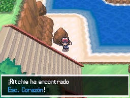 Ruta 17-18 en Pokémon Negro y Blanco — captura 1 Ruta 17-18 en Pokémon Negro y Blanco — captura 1
