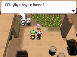 Ciudad Gres en Pokémon Negro y Blanco — captura 2