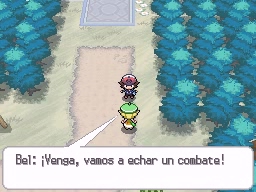 Ruta 2 en Pokémon Negro y Blanco — captura 1 Ruta 2 en Pokémon Negro y Blanco — captura 1