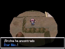 Gruta Superación en Pokémon Negro y Blanco — captura 2 Gruta Superación en Pokémon Negro y Blanco — captura 2