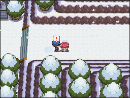Ruta 216 en Pokémon Platino — captura 1 Ruta 216 en Pokémon Platino — captura 1