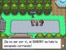 Ciudad Corazón en Pokémon Platino — captura 1 Ciudad Corazón en Pokémon Platino — captura 1
