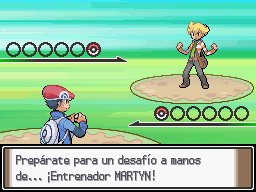 Pueblo Hojaverde en Pokémon Platino — captura 1 Pueblo Hojaverde en Pokémon Platino — captura 1