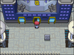 Cuartel Galaxia (2) en Pokémon Platino — captura 1 Cuartel Galaxia (2) en Pokémon Platino — captura 1