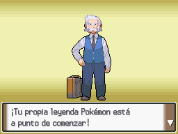 Introducción en Pokémon Platino — captura 2