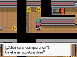 Cuartel Galaxia en Pokémon Platino — captura 1 Cuartel Galaxia en Pokémon Platino — captura 1
