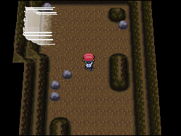 Calle Victoria en Pokémon Platino — captura 2 Calle Victoria en Pokémon Platino — captura 2