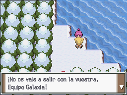 Lago Agudeza en Pokémon Platino — captura 2