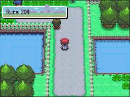 Ruta 204 en Pokémon Platino — captura 1