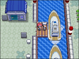 Isla Hierro en Pokémon Platino — captura 1 Isla Hierro en Pokémon Platino — captura 1