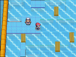 Ciudad Pradera en Pokémon Platino — captura 2 Ciudad Pradera en Pokémon Platino — captura 2