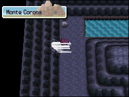 Mt. Corona en Pokémon Platino — captura 1 Mt. Corona en Pokémon Platino — captura 1