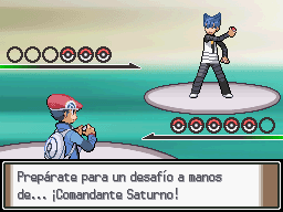 Cuartel Galaxia (2) en Pokémon Platino — captura 2 Cuartel Galaxia (2) en Pokémon Platino — captura 2