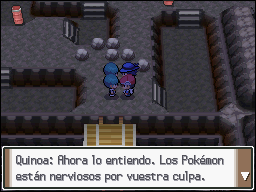 Isla Hierro en Pokémon Platino — captura 2 Isla Hierro en Pokémon Platino — captura 2