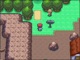 Ruta 205 en Pokémon Platino — captura 2 Ruta 205 en Pokémon Platino — captura 2