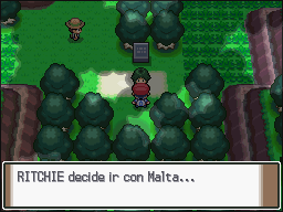 Bosque Vetusto en Pokémon Platino — captura 1 Bosque Vetusto en Pokémon Platino — captura 1