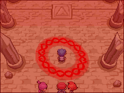 Columna Lanza en Pokémon Platino — captura 1 Columna Lanza en Pokémon Platino — captura 1