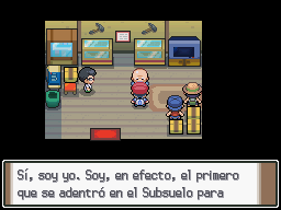 Ruta Ciclista en Pokémon Platino — captura 1 Ruta Ciclista en Pokémon Platino — captura 1