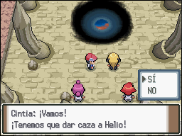 Columna Lanza en Pokémon Platino — captura 1 Columna Lanza en Pokémon Platino — captura 1