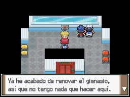 Ciudad Marina en Pokémon Platino — captura 1 Ciudad Marina en Pokémon Platino — captura 1