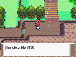 Ruta 215 en Pokémon Platino — captura 2