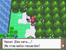 Lago Veraz en Pokémon Platino — captura 1 Lago Veraz en Pokémon Platino — captura 1