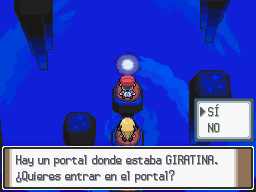 Mundo Inverso en Pokémon Platino — captura 2