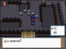 Isla Hierro en Pokémon Platino — captura 1 Isla Hierro en Pokémon Platino — captura 1