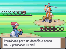Ruta 205 (2) en Pokémon Platino — captura 2