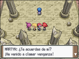 Columna Lanza en Pokémon Platino — captura 1 Columna Lanza en Pokémon Platino — captura 1