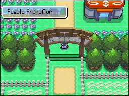 Pueblo Aromaflor en Pokémon Platino — captura 1