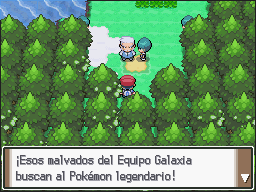 Lago Veraz en Pokémon Platino — captura 1 Lago Veraz en Pokémon Platino — captura 1