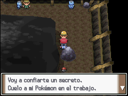 Ciudad Pirita en Pokémon Platino — captura 2 Ciudad Pirita en Pokémon Platino — captura 2