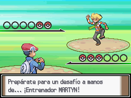 Ruta 203 en Pokémon Platino — captura 2 Ruta 203 en Pokémon Platino — captura 2