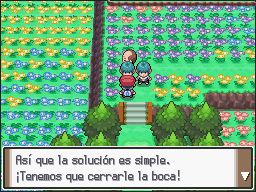 Pueblo Aromaflor en Pokémon Platino — captura 2